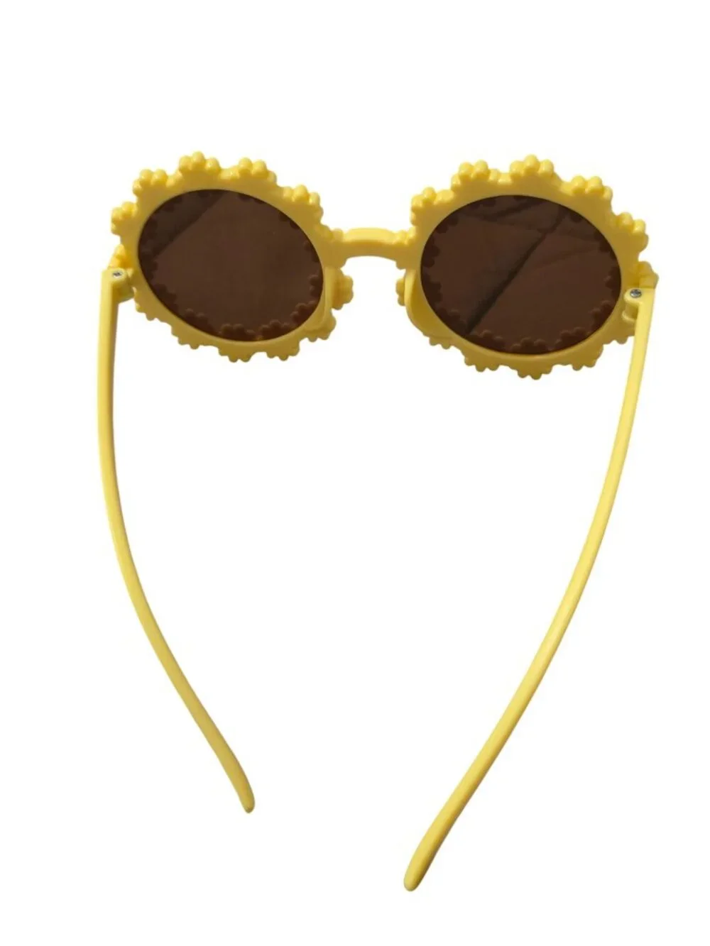 NWT-Yellow Floral Sunglasses & Pink Bow Headband Set (SKU#0499)